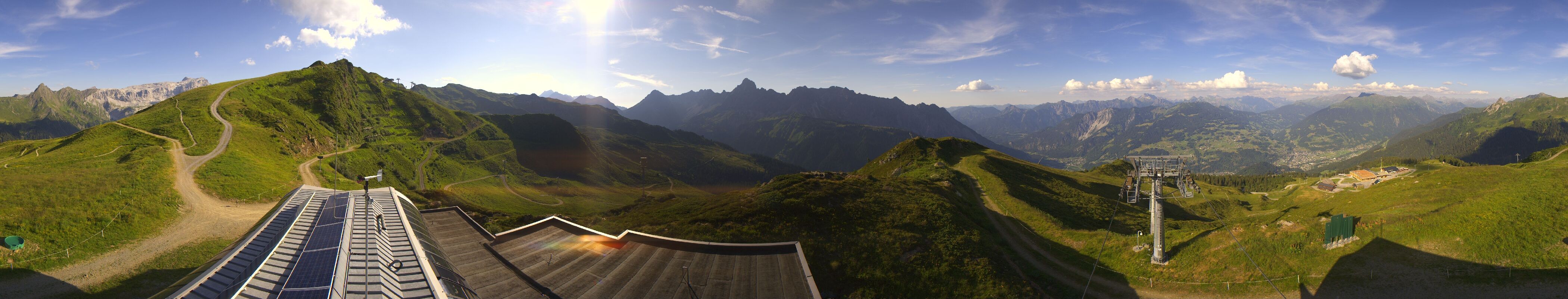 Archived image Webcam Mountain "Hüttenkopf", Vorarlberg