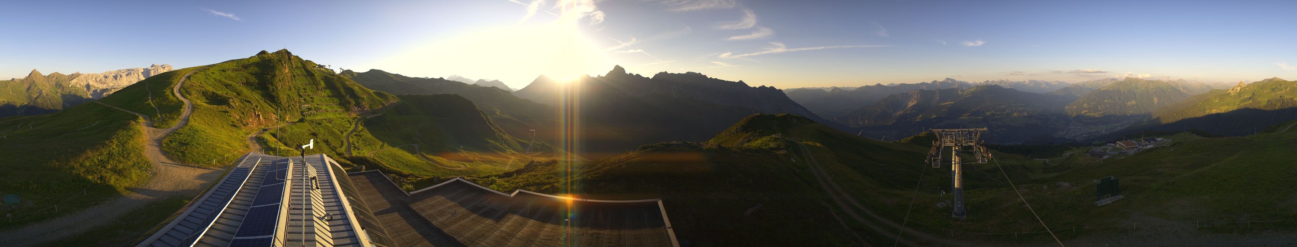 Archived image Webcam Mountain "Hüttenkopf", Vorarlberg