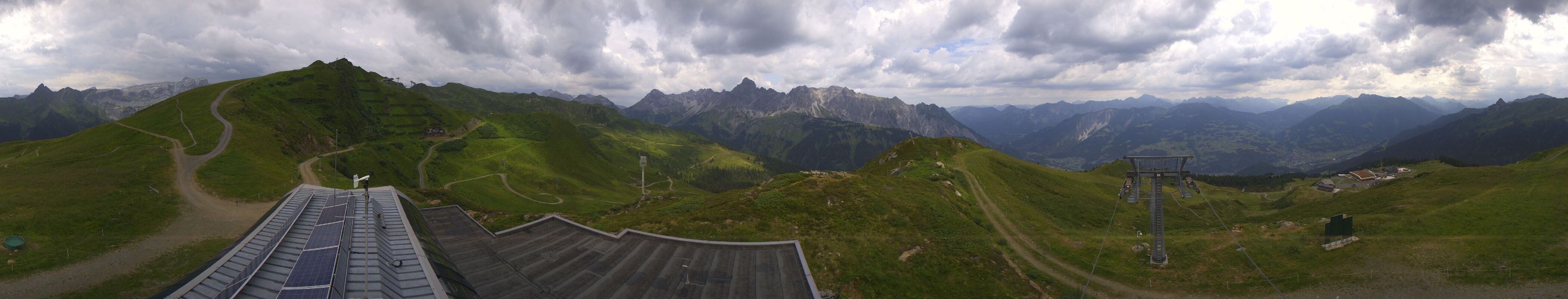 Archiv Foto Webcam Hüttenkopf, Vorarlberg