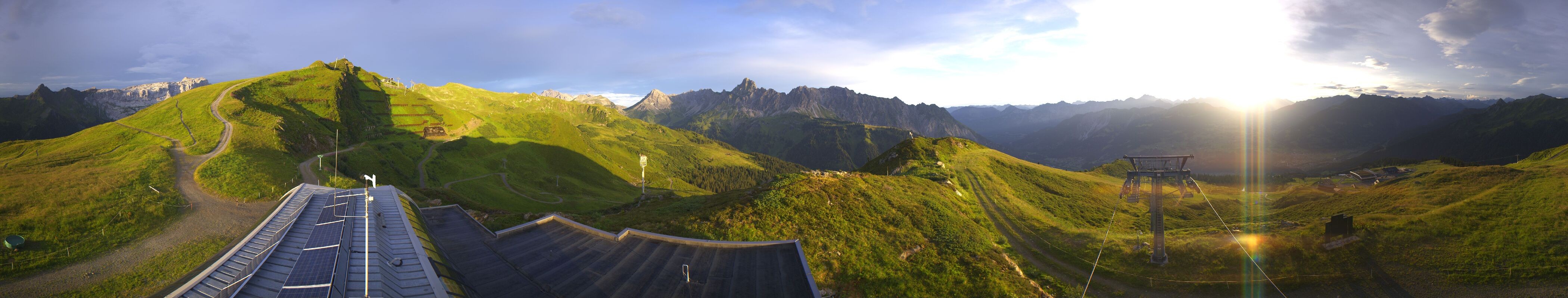 Archiv Foto Webcam Hüttenkopf, Vorarlberg