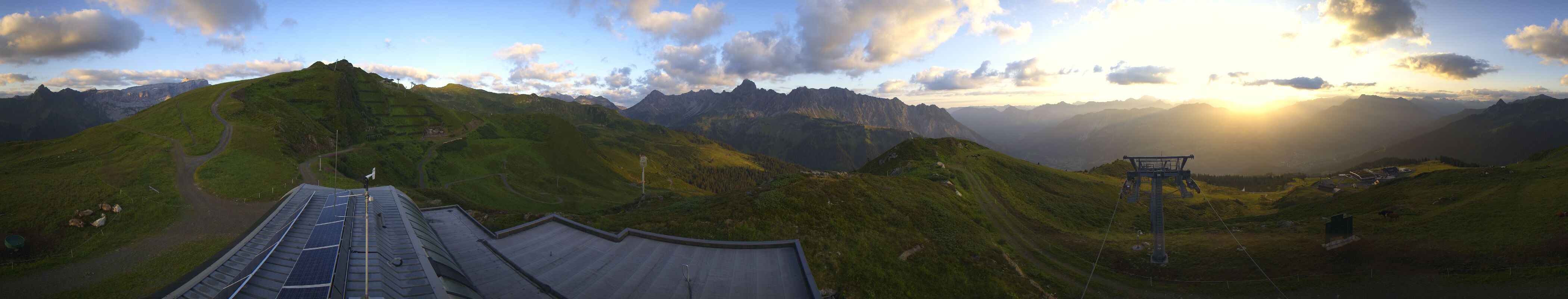 Archiv Foto Webcam Hüttenkopf, Vorarlberg