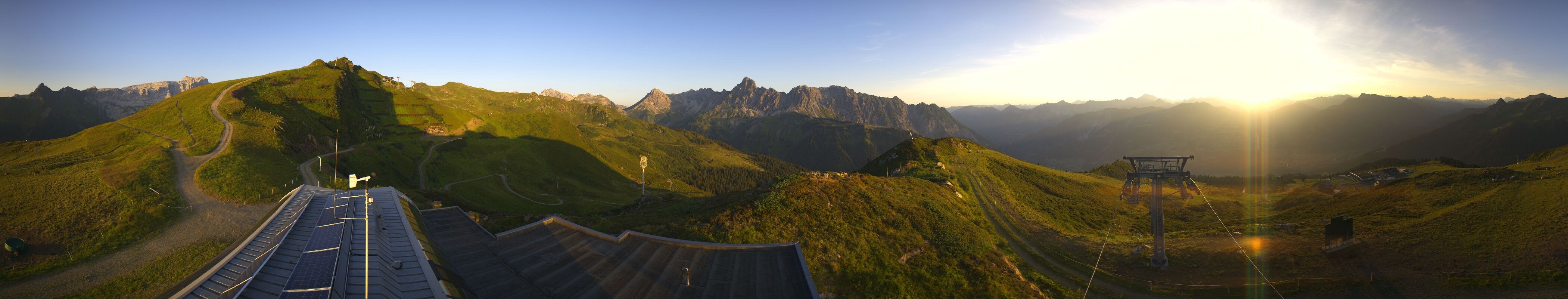 Archiv Foto Webcam Hüttenkopf, Vorarlberg