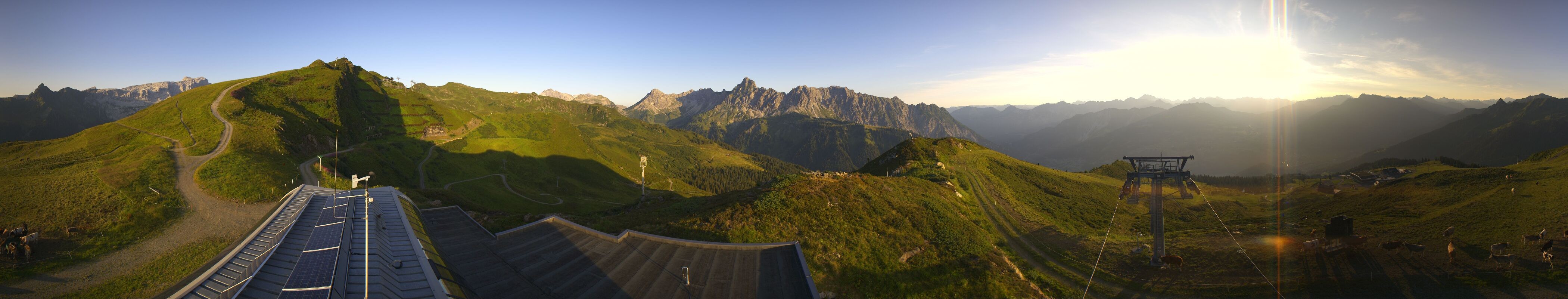 Archiv Foto Webcam Hüttenkopf, Vorarlberg