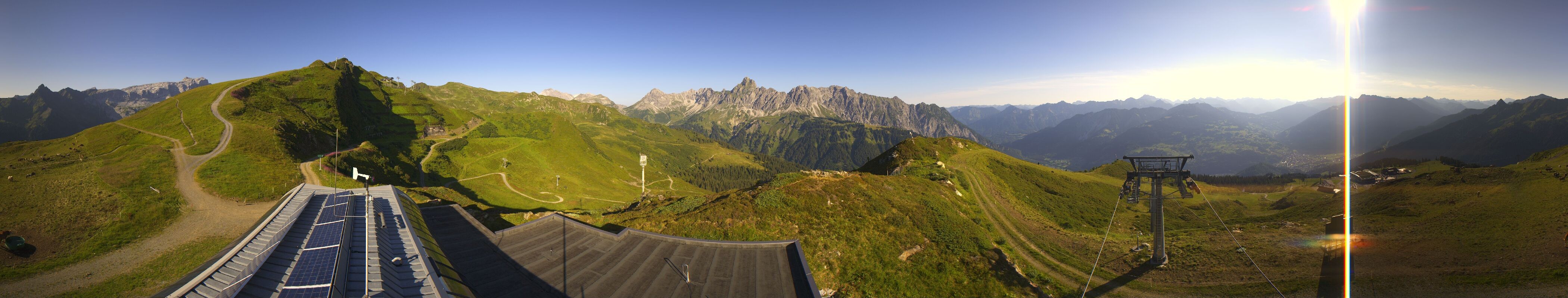 Archiv Foto Webcam Hüttenkopf, Vorarlberg
