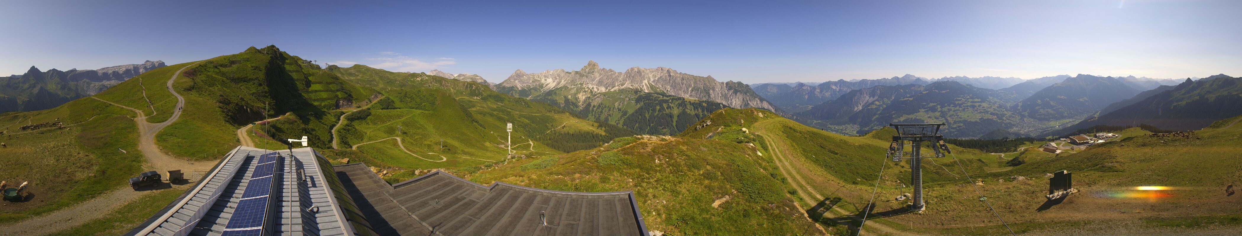 Archiv Foto Webcam Hüttenkopf, Vorarlberg
