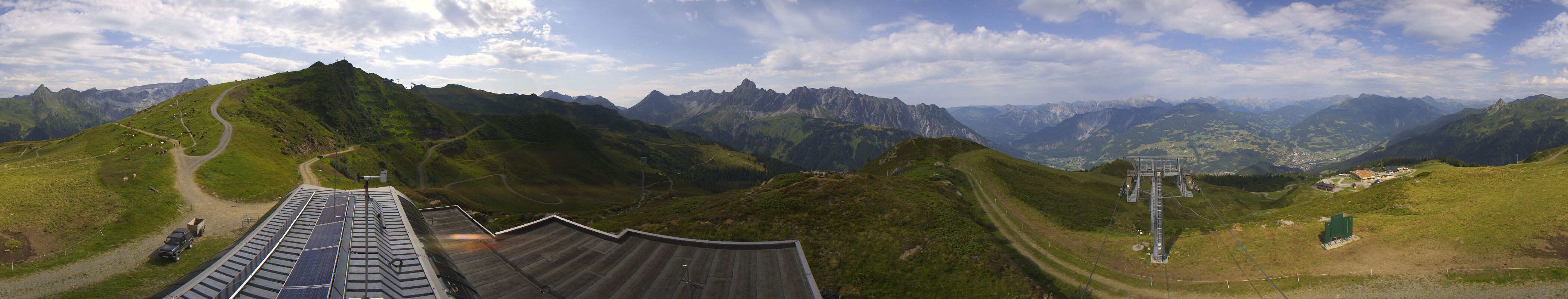 Archiv Foto Webcam Hüttenkopf, Vorarlberg