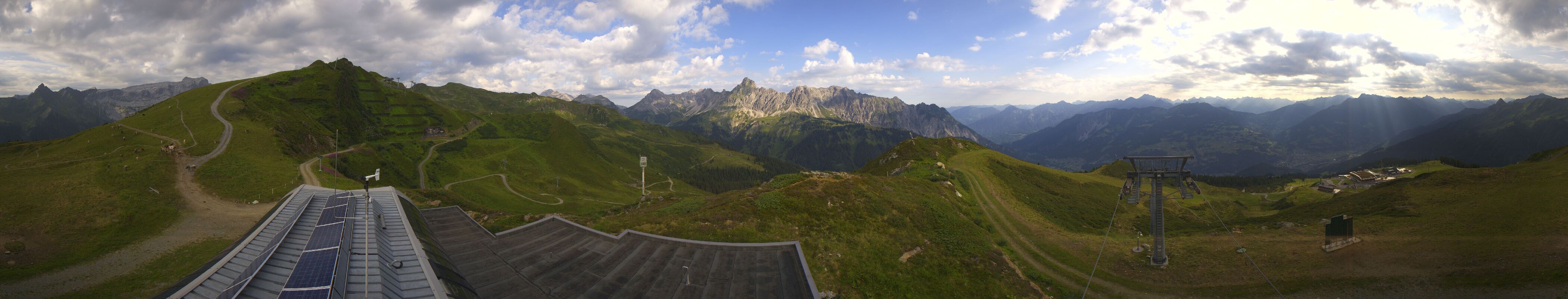 Archived image Webcam Mountain "Hüttenkopf", Vorarlberg