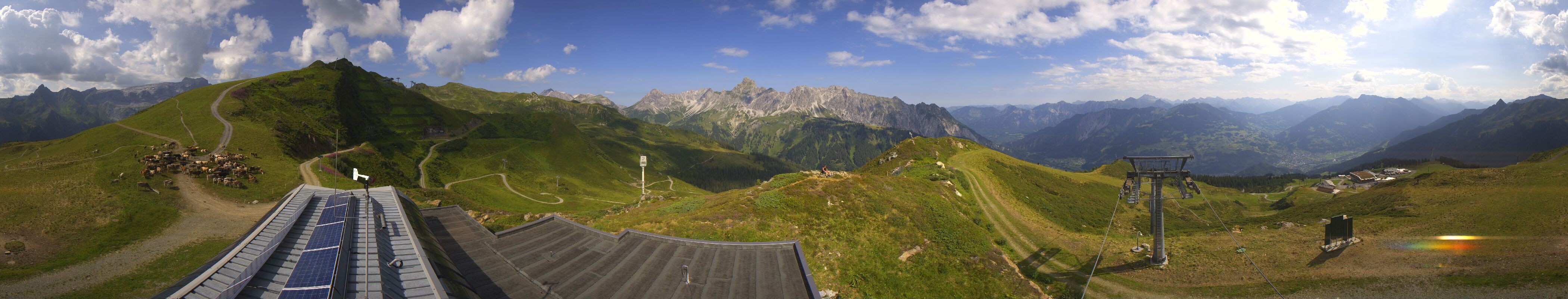Archived image Webcam Mountain "Hüttenkopf", Vorarlberg