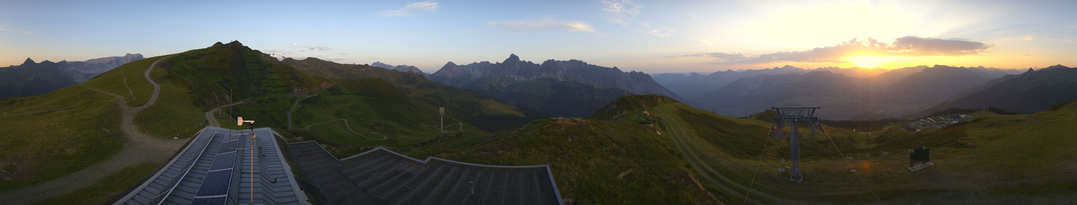 Archiv Foto Webcam Hüttenkopf, Vorarlberg