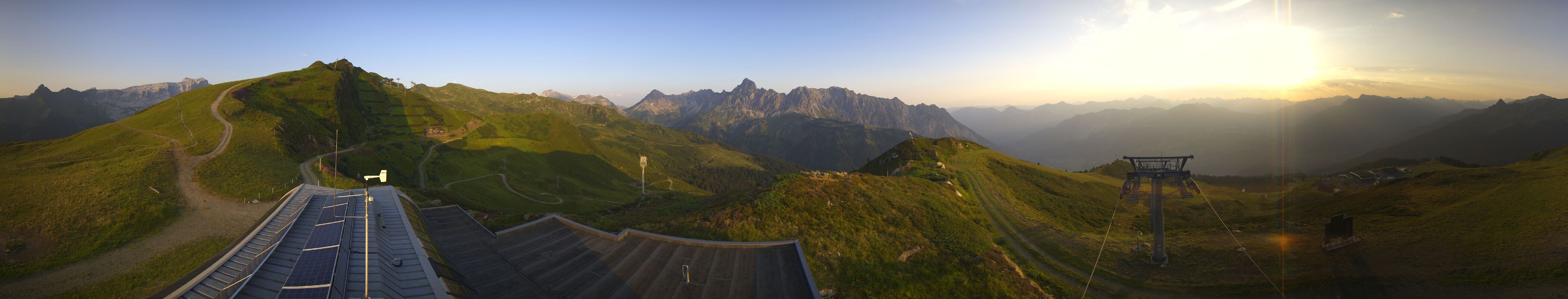 Archiv Foto Webcam Hüttenkopf, Vorarlberg