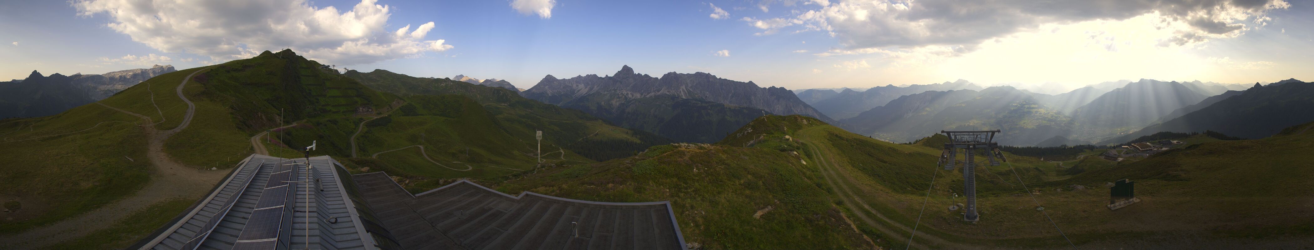 Archiv Foto Webcam Hüttenkopf, Vorarlberg