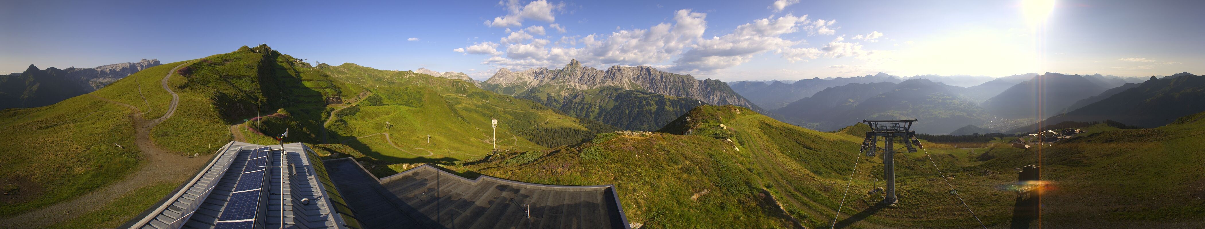 Archiv Foto Webcam Hüttenkopf, Vorarlberg