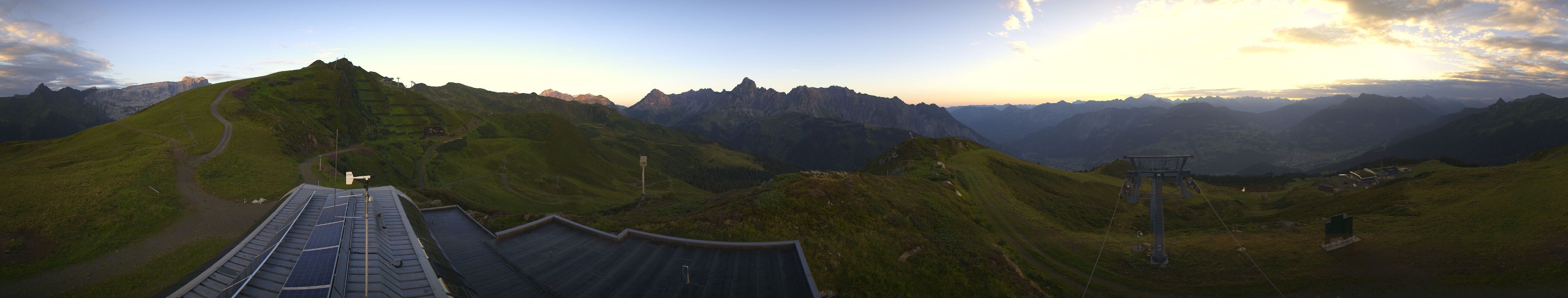 Archiv Foto Webcam Hüttenkopf, Vorarlberg