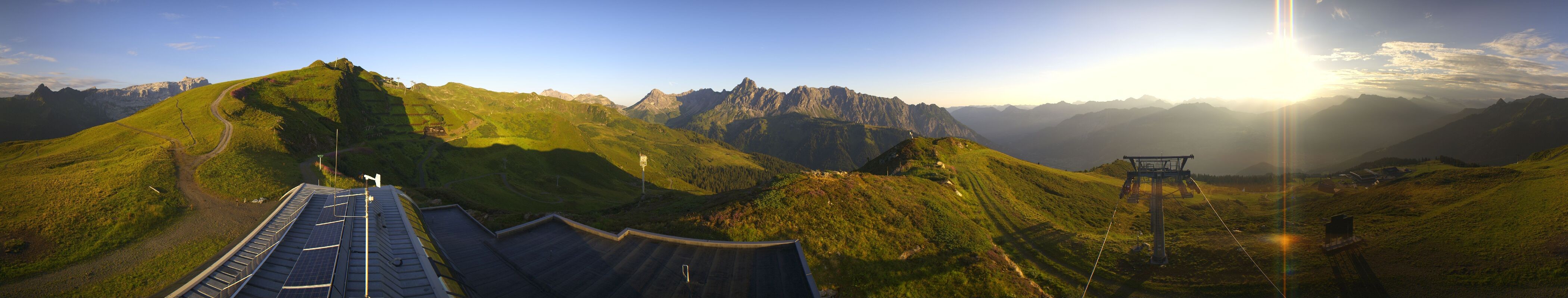 Archiv Foto Webcam Hüttenkopf, Vorarlberg
