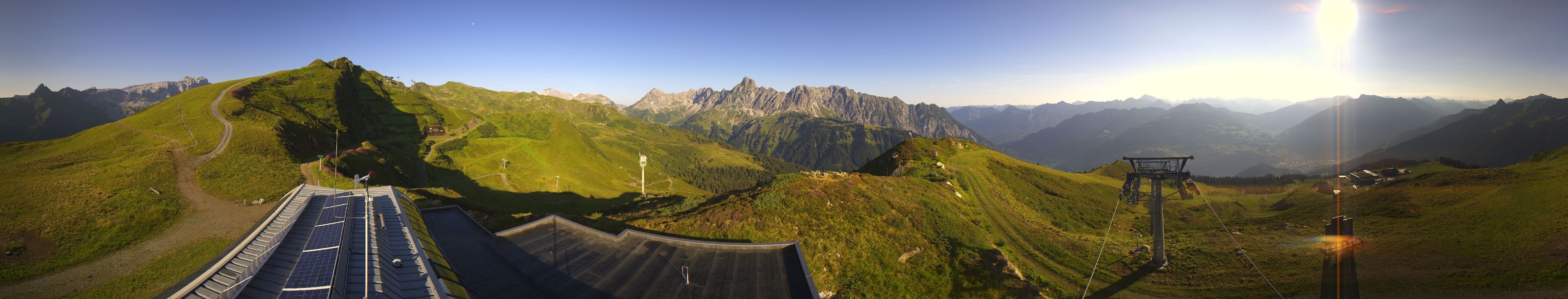 Archiv Foto Webcam Hüttenkopf, Vorarlberg