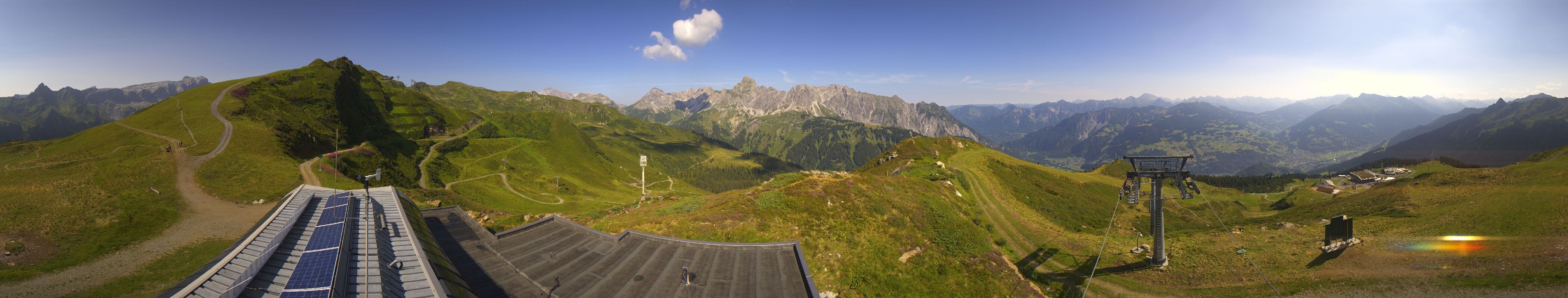 Archiv Foto Webcam Hüttenkopf, Vorarlberg