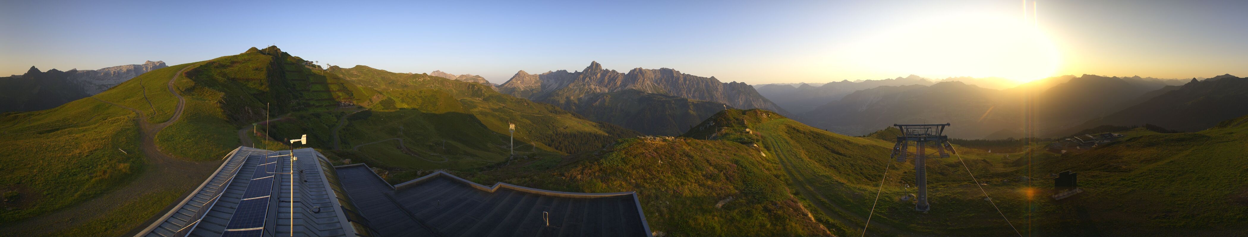 Archiv Foto Webcam Hüttenkopf, Vorarlberg
