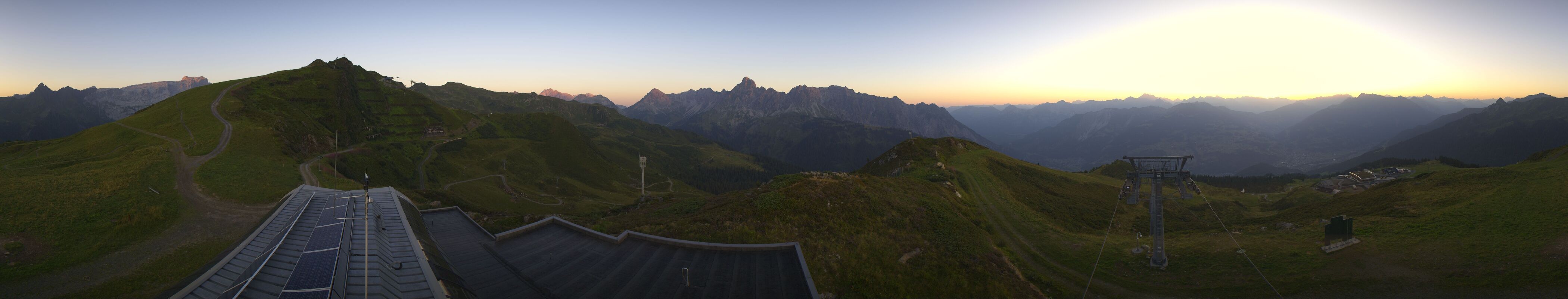 Archiv Foto Webcam Hüttenkopf, Vorarlberg