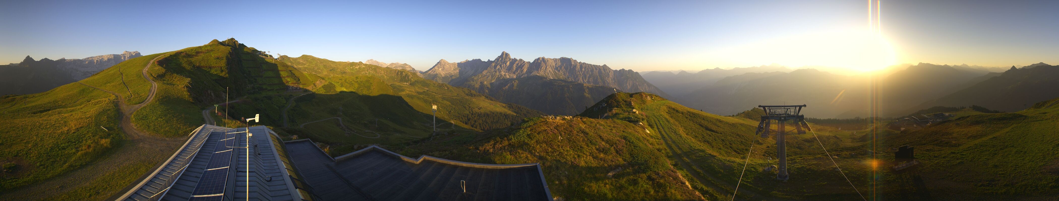Archiv Foto Webcam Hüttenkopf, Vorarlberg