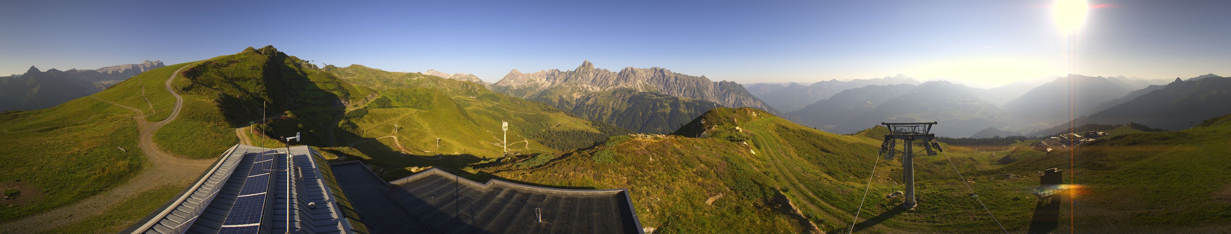 Archiv Foto Webcam Hüttenkopf, Vorarlberg