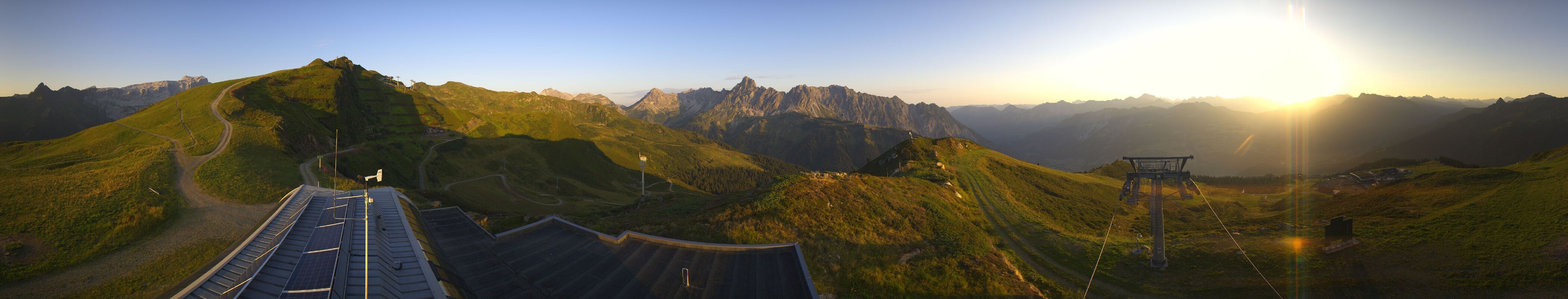 Archiv Foto Webcam Hüttenkopf, Vorarlberg