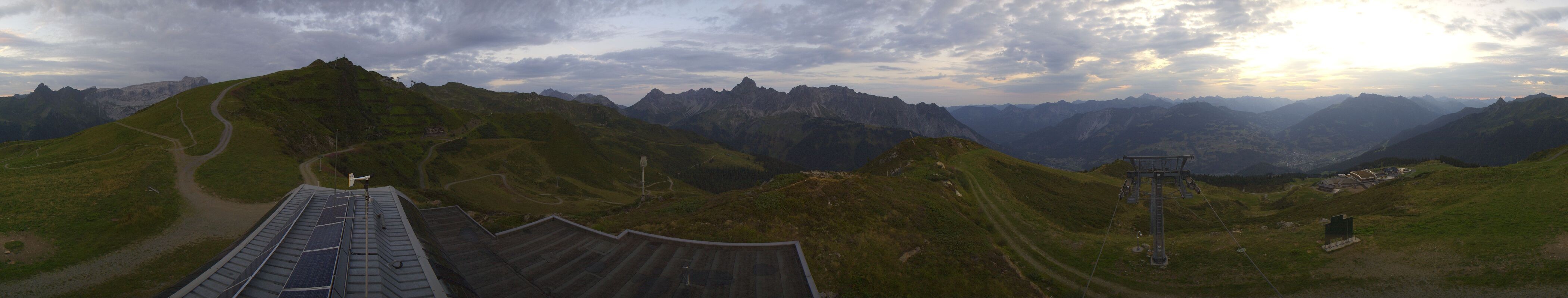 Archiv Foto Webcam Hüttenkopf, Vorarlberg