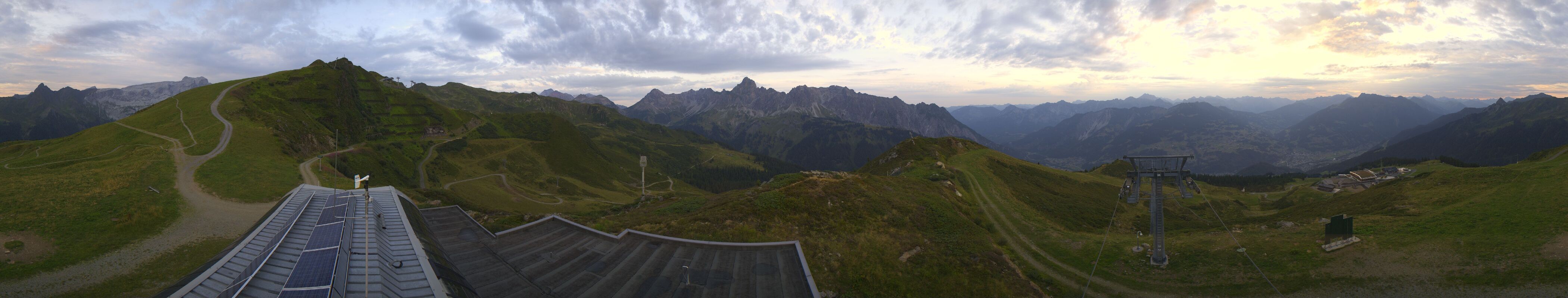Archiv Foto Webcam Hüttenkopf, Vorarlberg