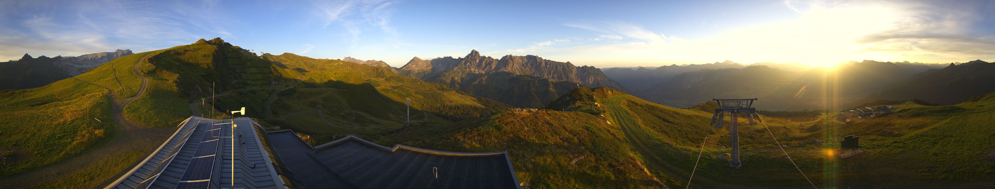 Archiv Foto Webcam Hüttenkopf, Vorarlberg
