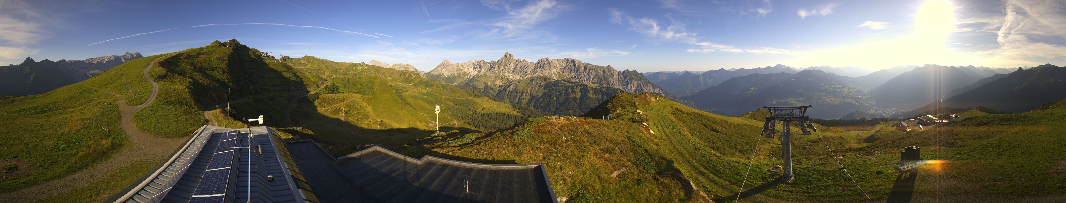 Archiv Foto Webcam Hüttenkopf, Vorarlberg