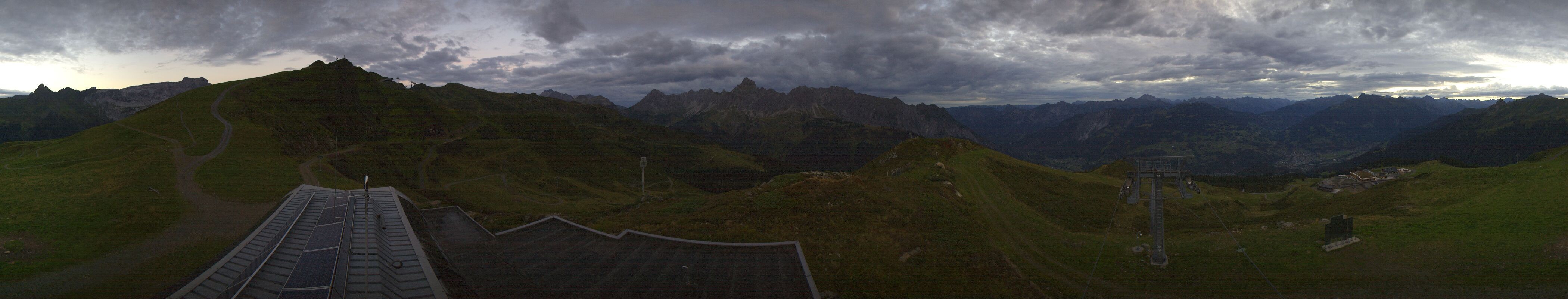 Archiv Foto Webcam Hüttenkopf, Vorarlberg