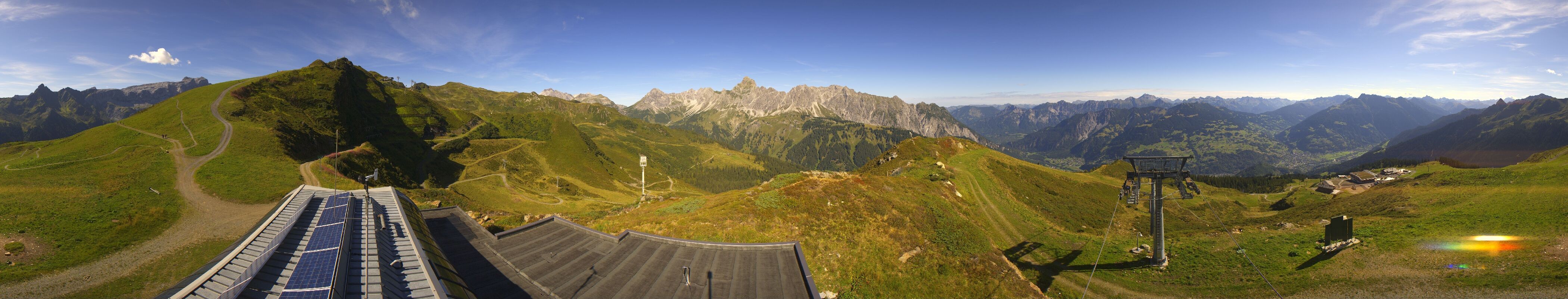 Archiv Foto Webcam Hüttenkopf, Vorarlberg