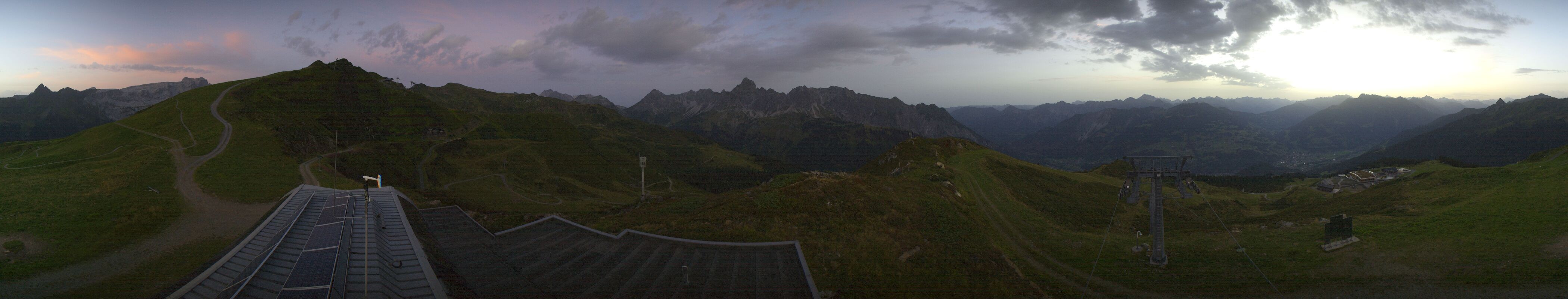 Archived image Webcam Mountain "Hüttenkopf", Vorarlberg