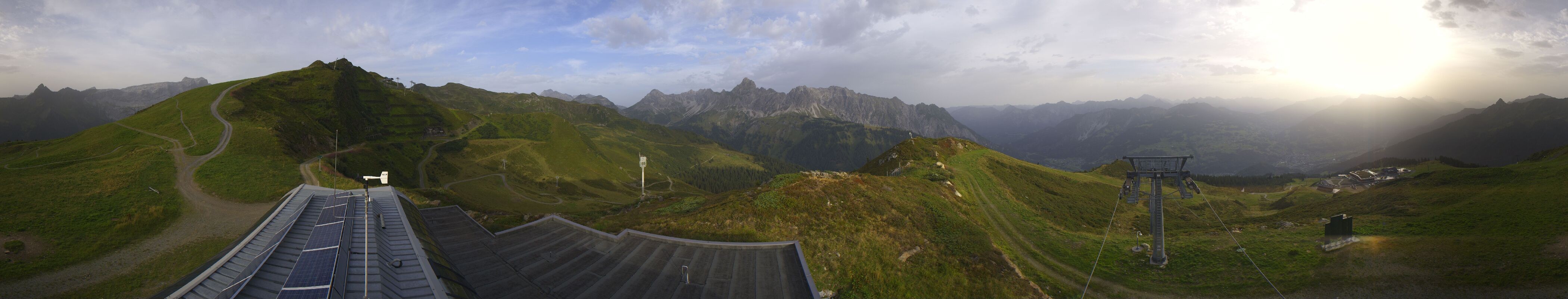 Archived image Webcam Mountain "Hüttenkopf", Vorarlberg