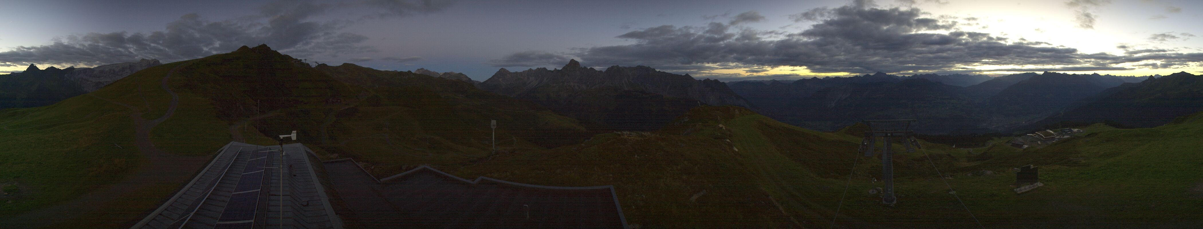 Archiv Foto Webcam Hüttenkopf, Vorarlberg