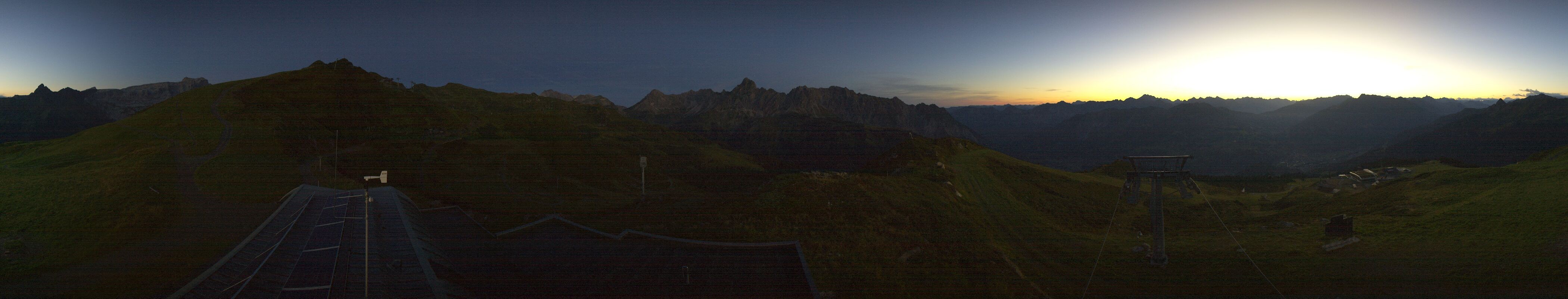 Archiv Foto Webcam Hüttenkopf, Vorarlberg