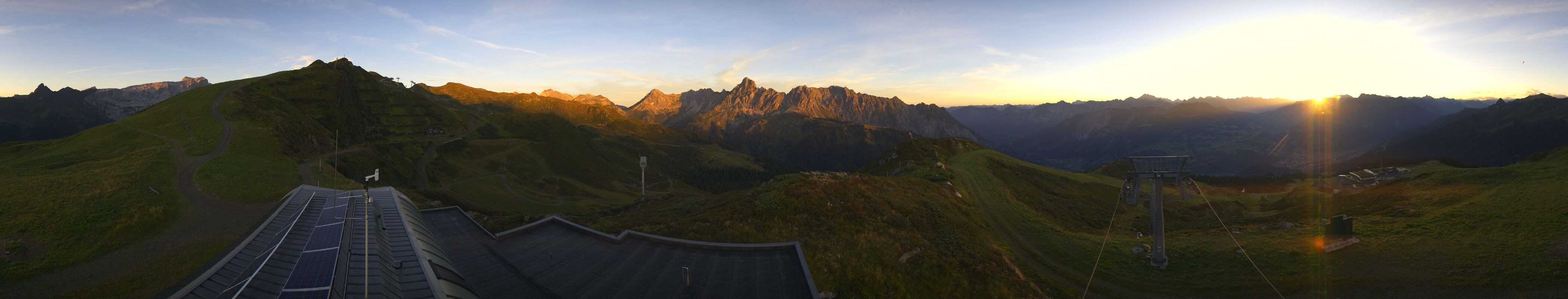 Archiv Foto Webcam Hüttenkopf, Vorarlberg