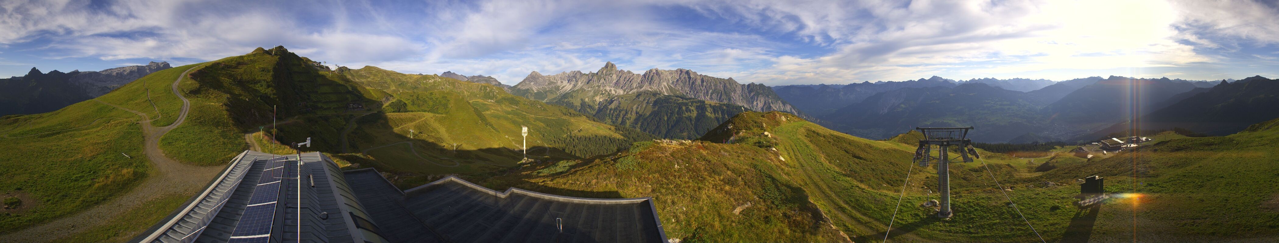 Archiv Foto Webcam Hüttenkopf, Vorarlberg