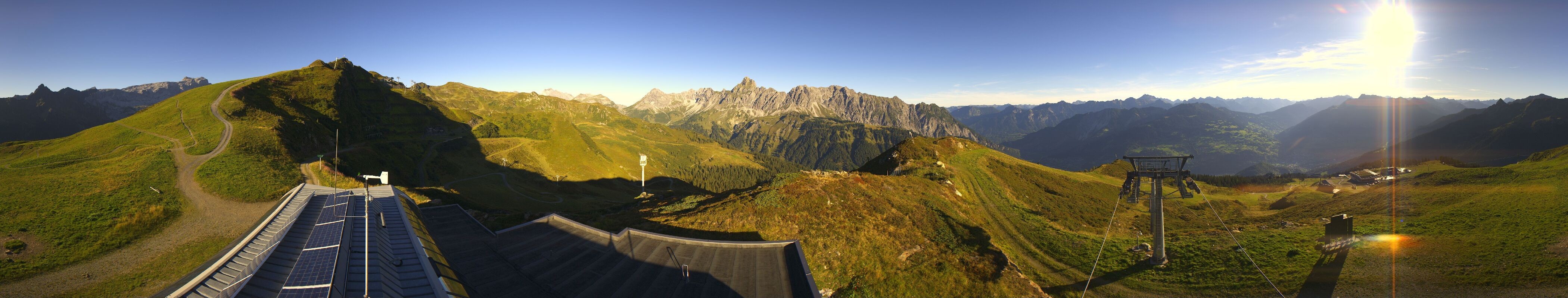 Archiv Foto Webcam Hüttenkopf, Vorarlberg