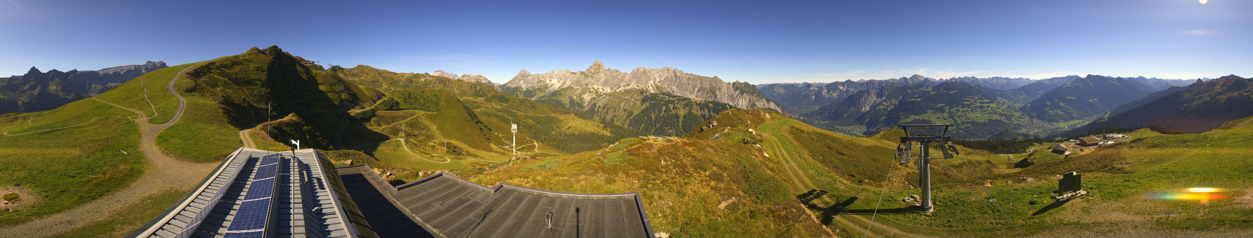 Archiv Foto Webcam Hüttenkopf, Vorarlberg