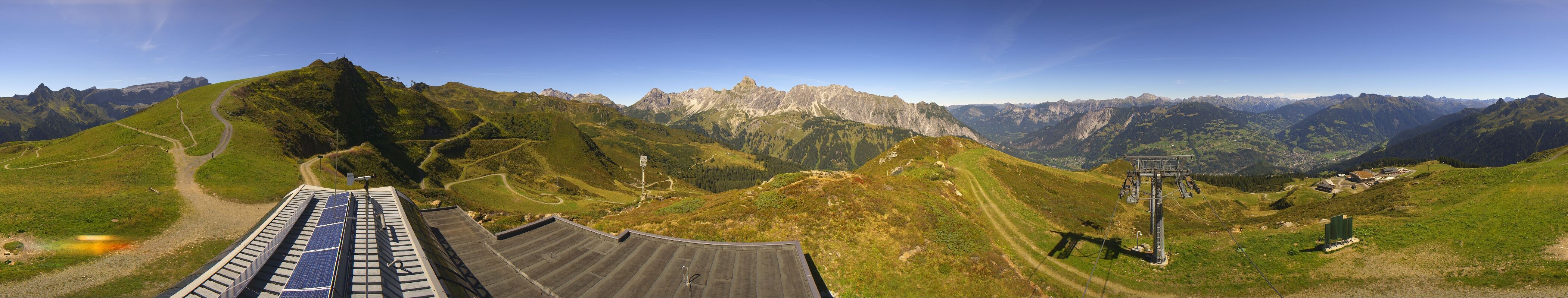 Archiv Foto Webcam Hüttenkopf, Vorarlberg