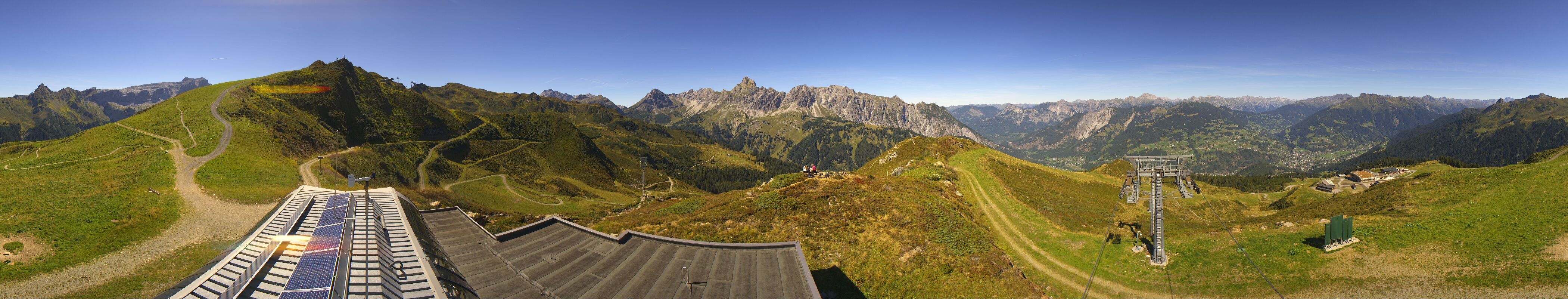Archiv Foto Webcam Hüttenkopf, Vorarlberg