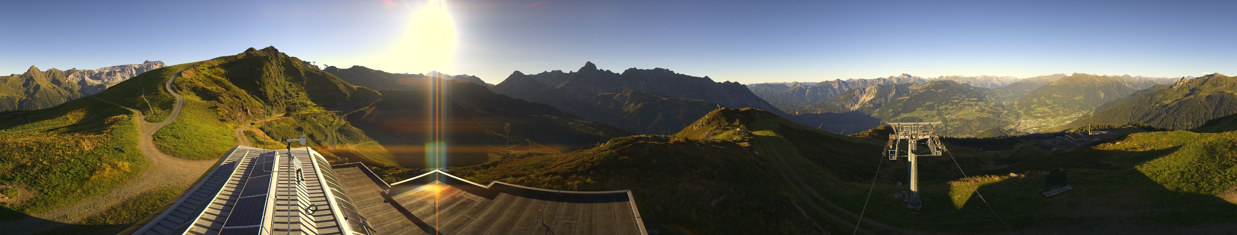 Archiv Foto Webcam Hüttenkopf, Vorarlberg