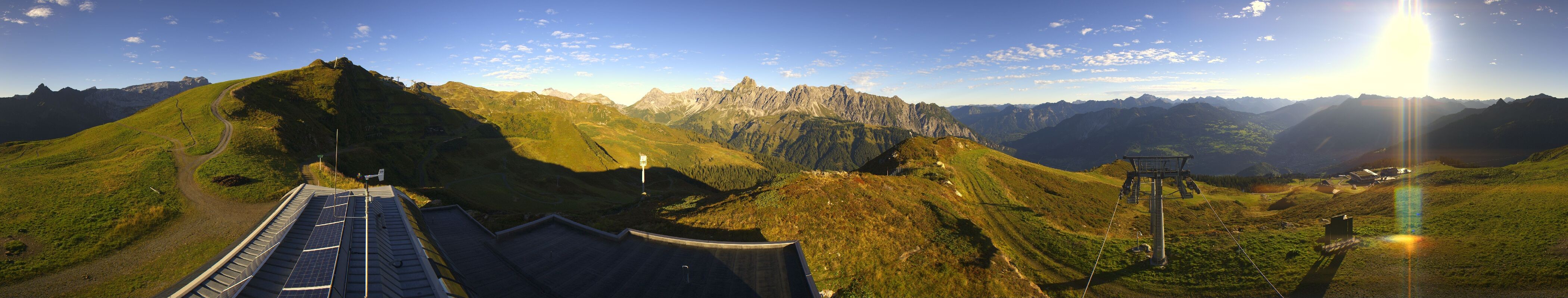 Archiv Foto Webcam Hüttenkopf, Vorarlberg