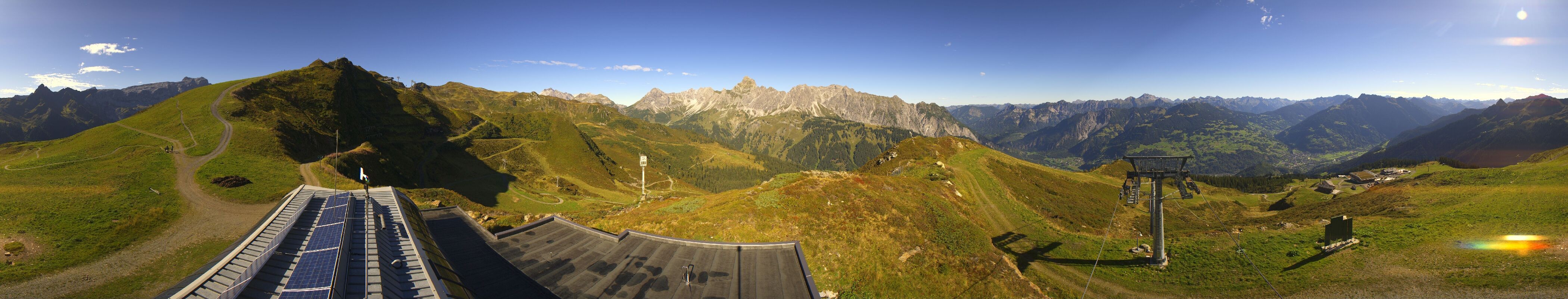 Archiv Foto Webcam Hüttenkopf, Vorarlberg