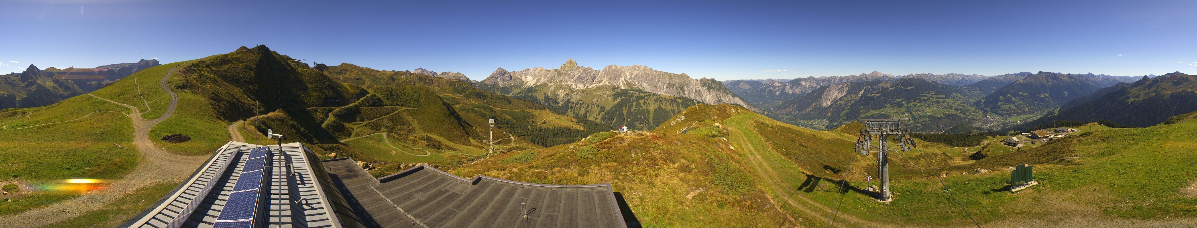 Archiv Foto Webcam Hüttenkopf, Vorarlberg