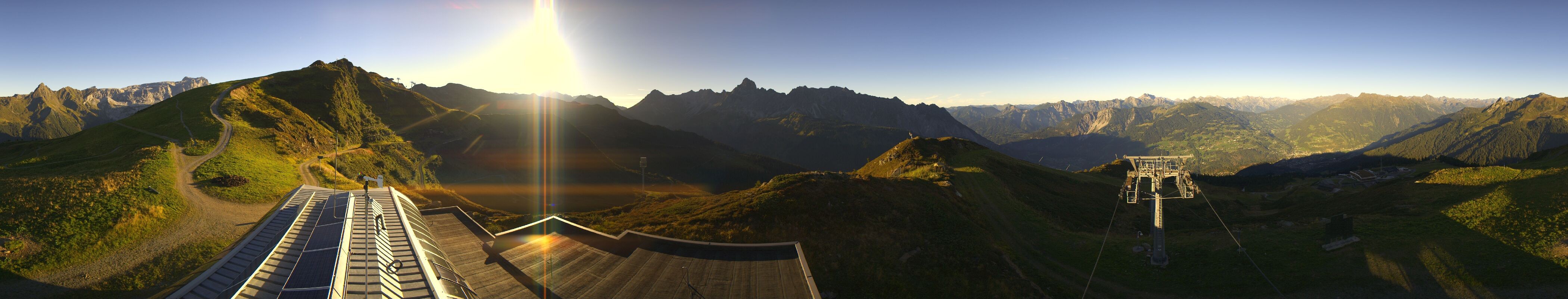 Archiv Foto Webcam Hüttenkopf, Vorarlberg