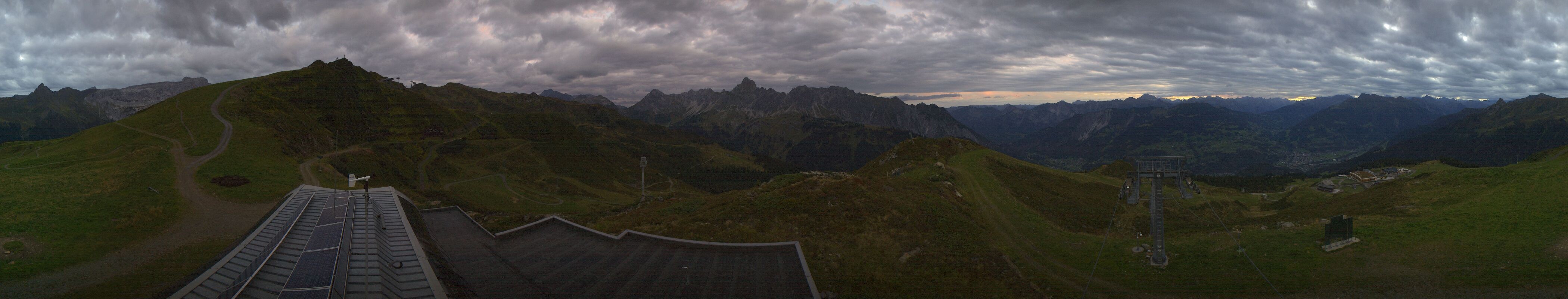 Archiv Foto Webcam Hüttenkopf, Vorarlberg