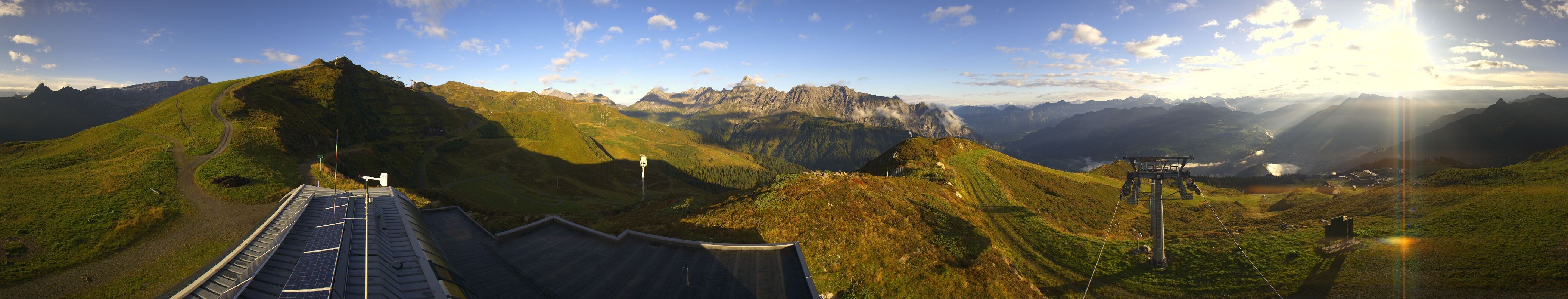 Archiv Foto Webcam Hüttenkopf, Vorarlberg