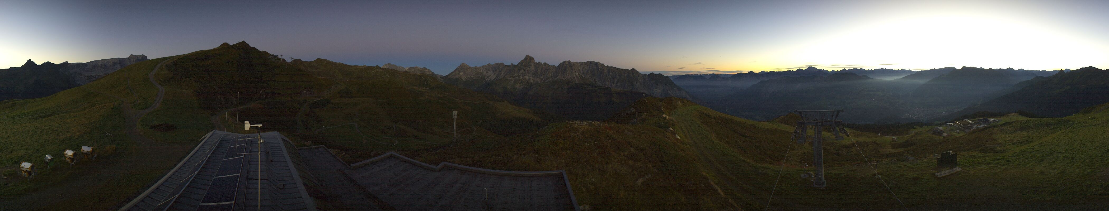Archiv Foto Webcam Hüttenkopf, Vorarlberg