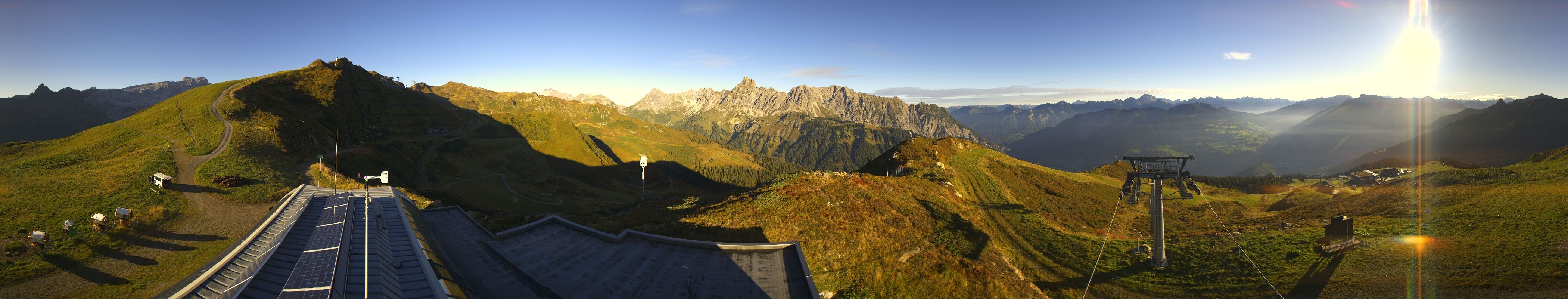 Archiv Foto Webcam Hüttenkopf, Vorarlberg